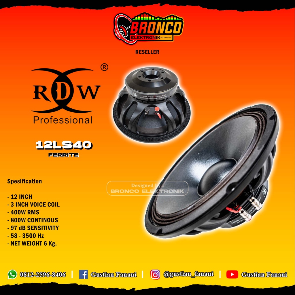 SPEAKER RDW 12LS40