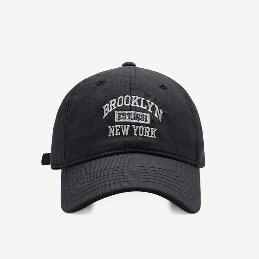 Cod-Bordir Brooklyn New York Unisex Cotton Matterial Topi Casual Premium Distro