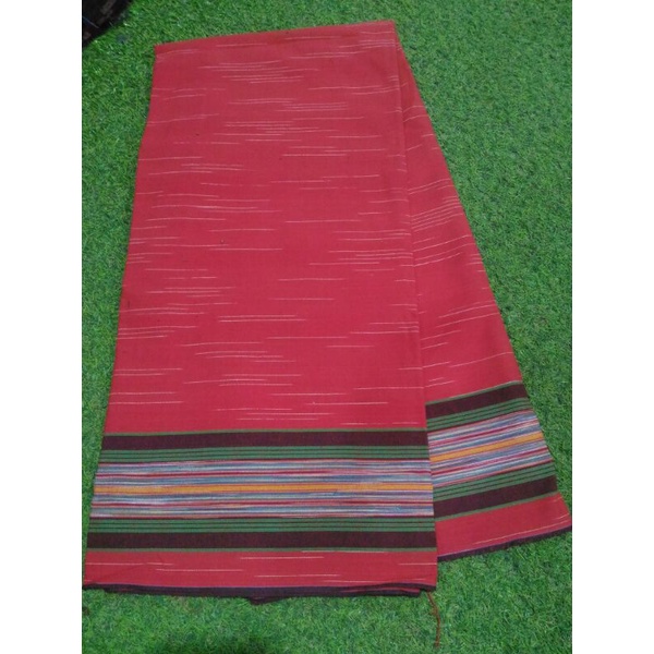 KAIN TENUN LURIK KOMBINASI HUJAN GERIMIS TUMPAL