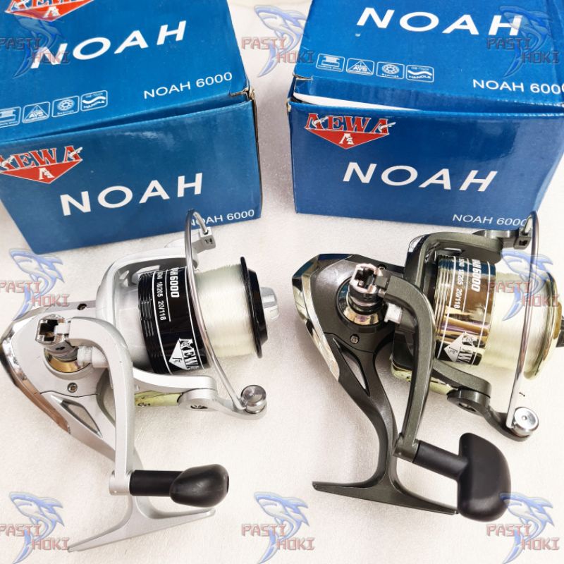 reel pancing aewa NOAH 6000 free senar di spool