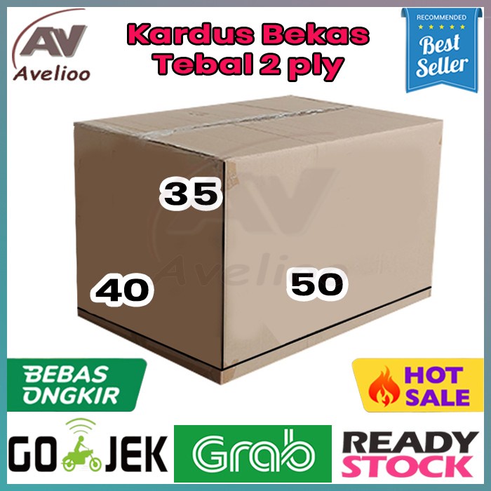 

Kardus Bekas Besar Pindahan Kardus Tebal Kardus Jumbo Besar Kardus Bekas Paking Packaging 50x40x35