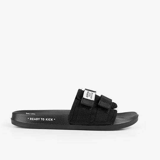 Paling Dicari Geoff Max Official - Freddo Black | Slippers | Sandal Pria