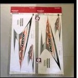 Sticker Striping Beat Karbu LR Orginal Ahm