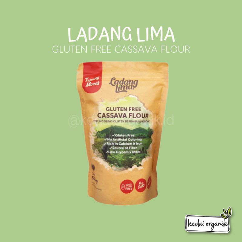 

Ladang Lima Tepung Mocaf 500gr