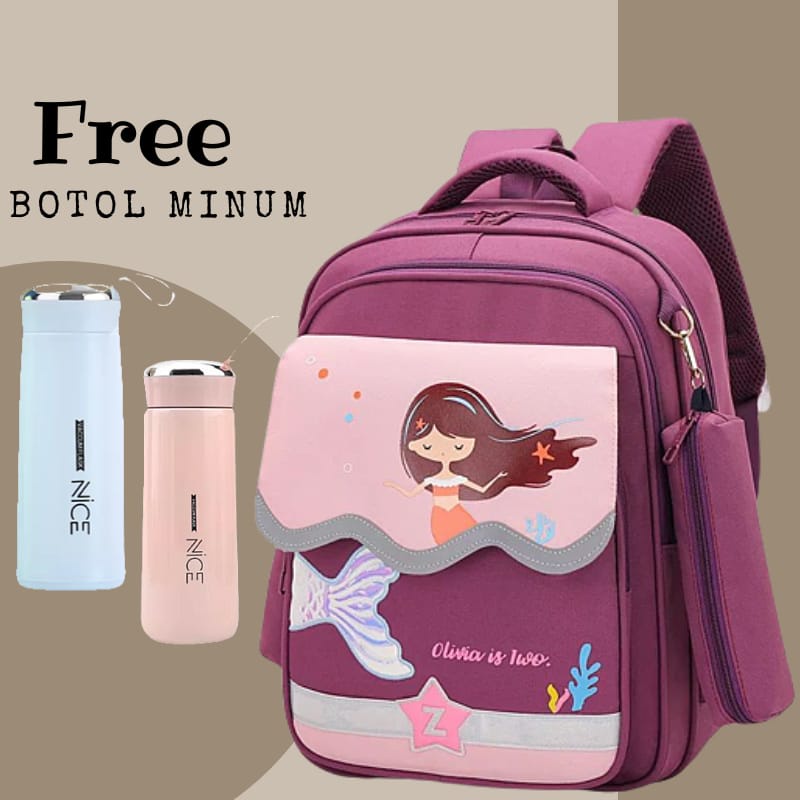 Tasmurah Ransel Anak Karakter Lucu Putri Duyung