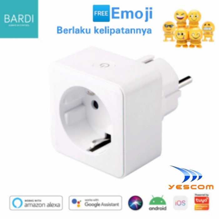 BARDI Smart PLUG WiFi Wireless Colokan