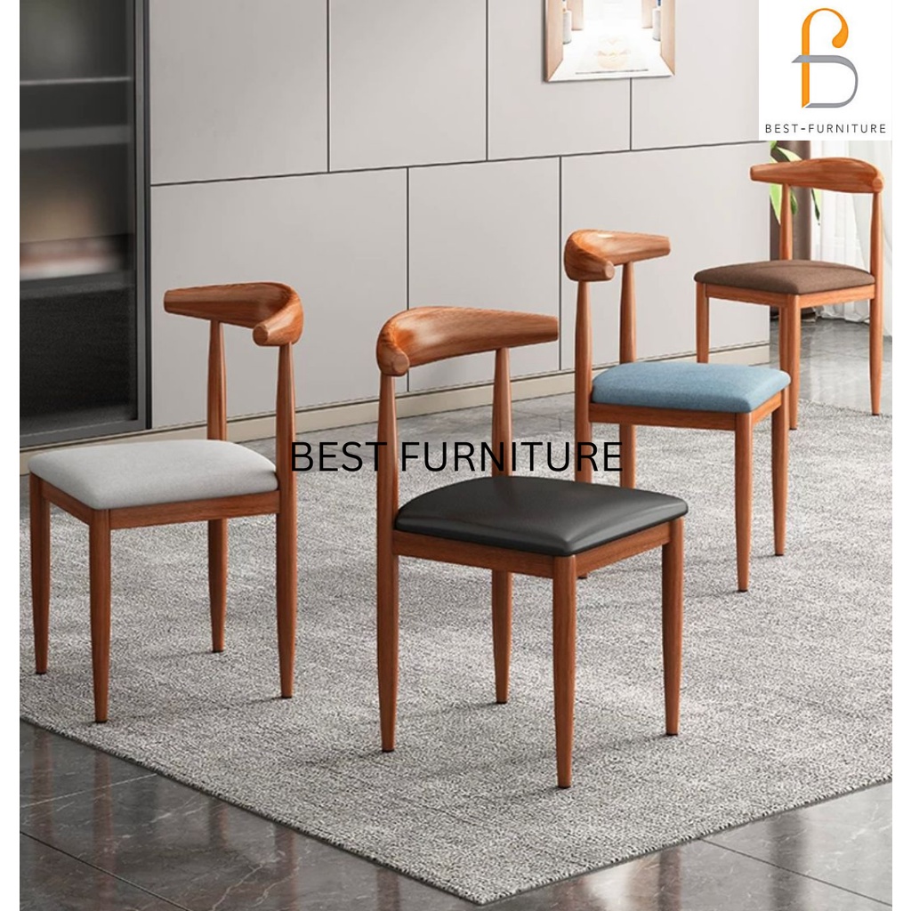 Best Kursi Makan Kursi Cafe Kursi Meja Simpel Modern Stainless Kuat