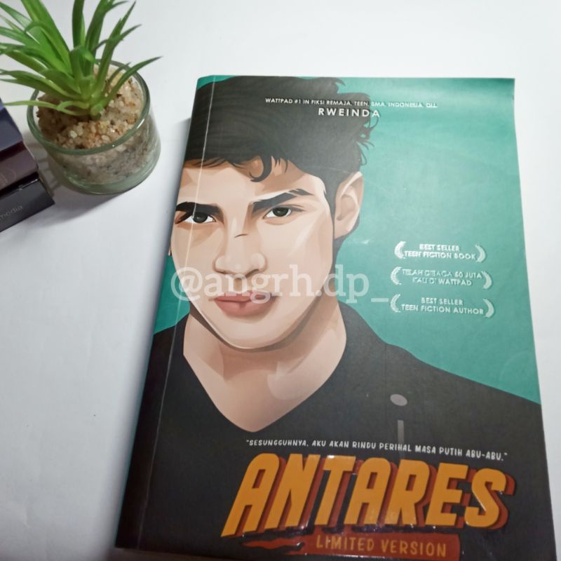 Preloved novel Antares ;by Rweinda