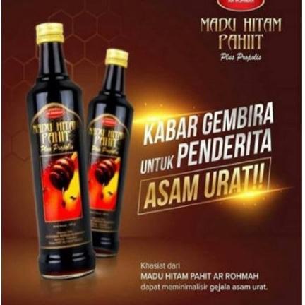 

CodeC7o2N--Madu Hitam pahit Ar rohmah 470gr - Madu pahit plus Propolis Arrohmah | Original