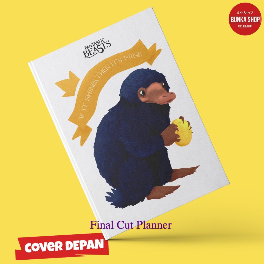 

Note Book Film Fantastic Beasts Niffler Hardcover A5 .