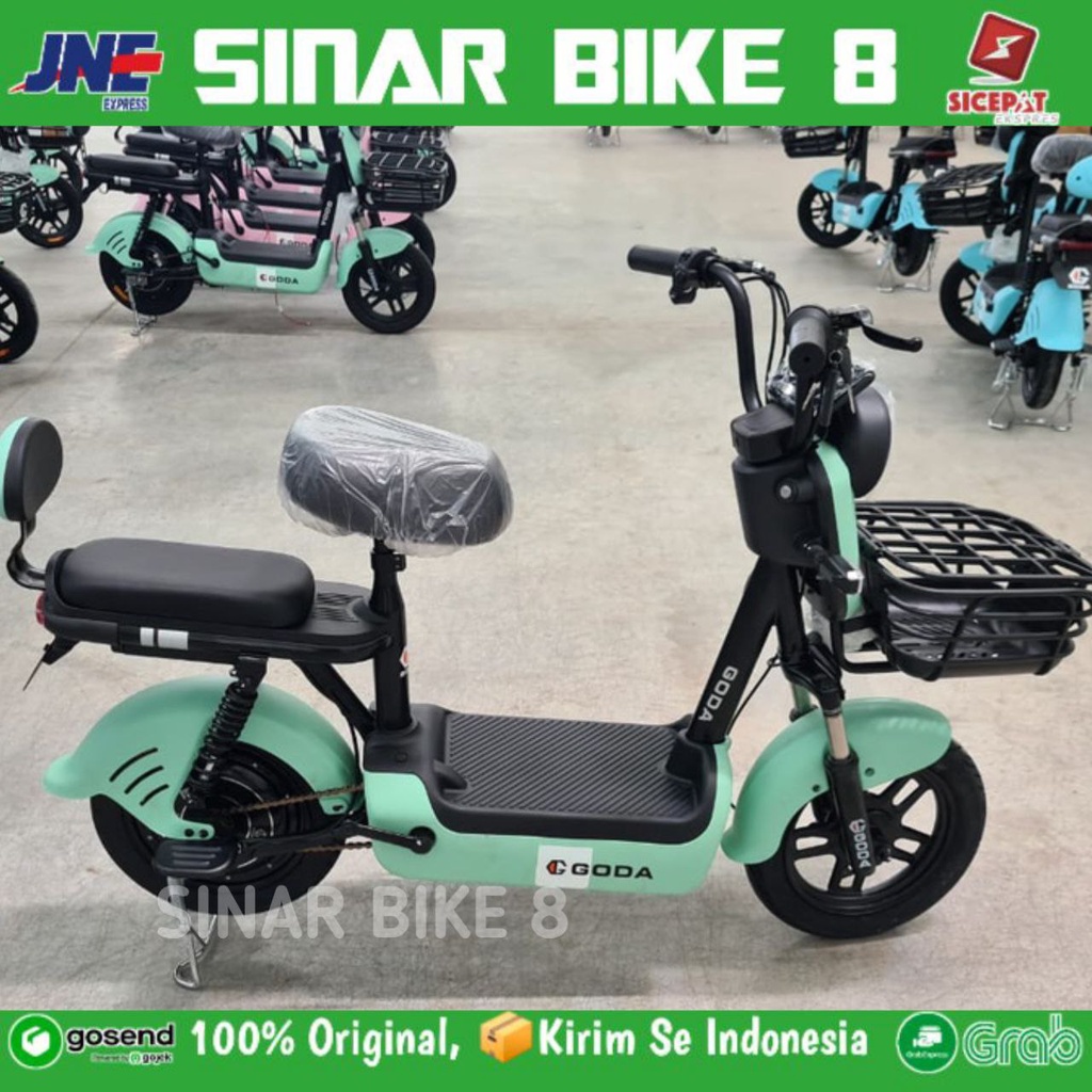 Sepeda Listrik Electric E-Bike Goda 125 Viper Golden 500 Watt