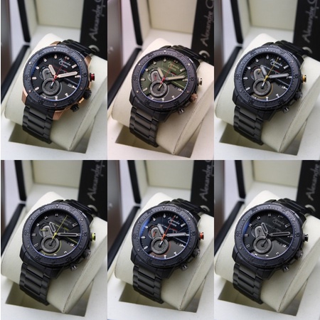 Jam Tangan Pria Original Alexandre Christie AC6627/6627/ac6627/Ac6627 stainless steel