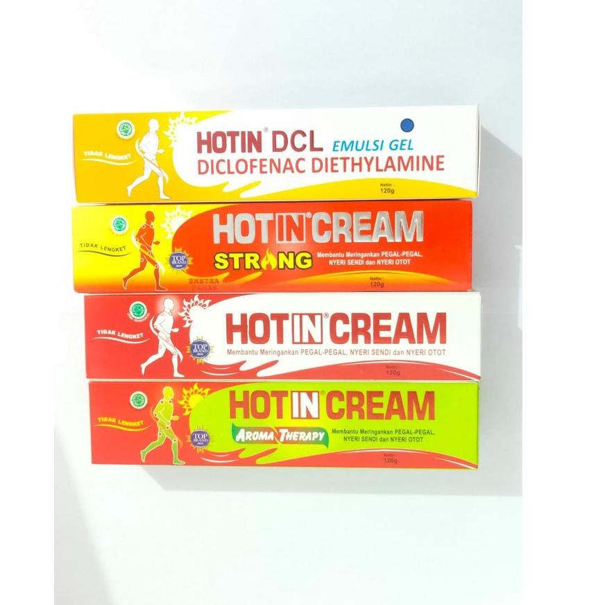 The Best Hot In Cream 120 Gram Tube ( DCL / AROMATERAPI / ORIGINAL / STRONG ) .,..,.,,,,.,