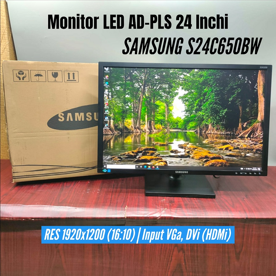 Obral Murah LED Monitor 24 23 22 Inchi Cocok Gaming Render Editing Grafis