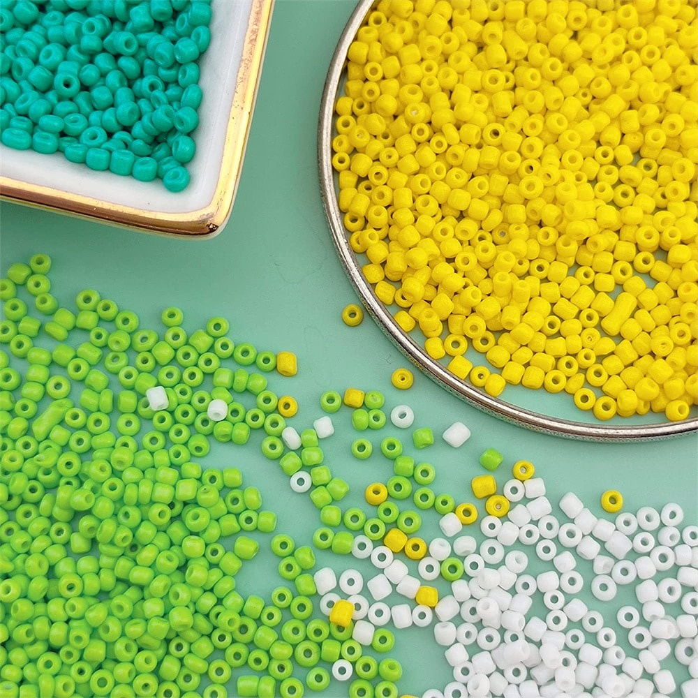 Mote Pasir 11/0 Monte Manik Gelang Kalung DIY Payet Borci 2mm