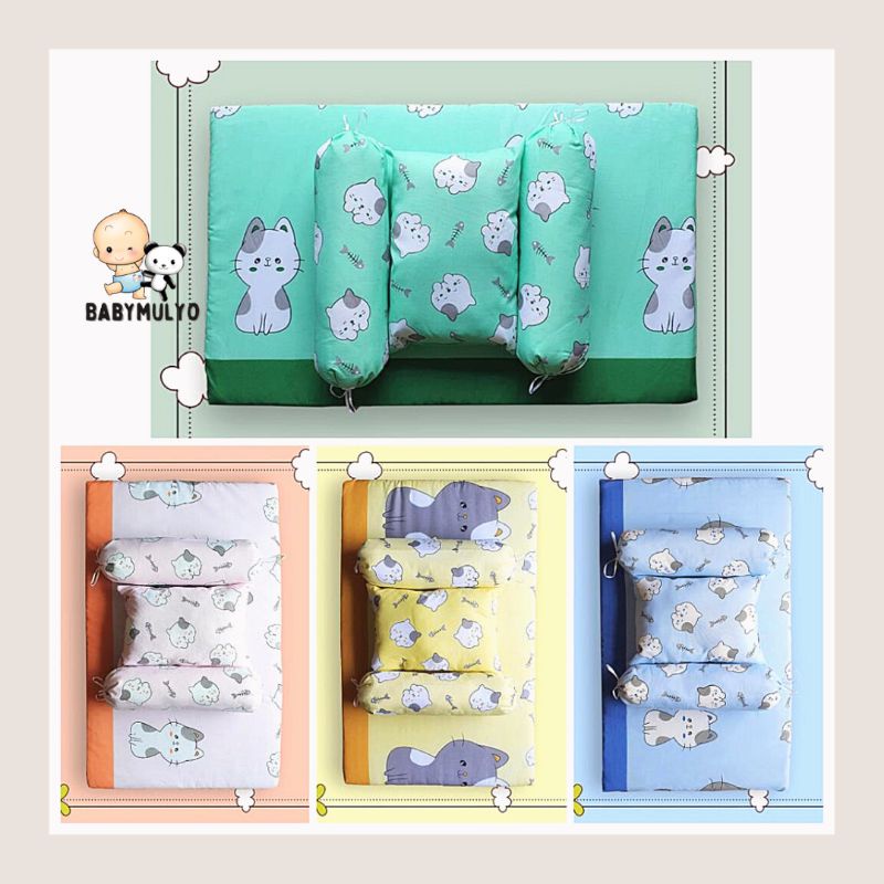 Set Kasur Baby Jessi Kasur Matras Bayi Bantal Guling