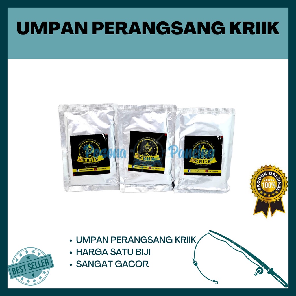 UMPAN IKAN MAS KRIIK ASLI ORIGINAL