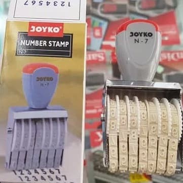 

Murah Stempel Angka 7 Digit /Numbering Stamp Manual Joyko Gilaa!!!