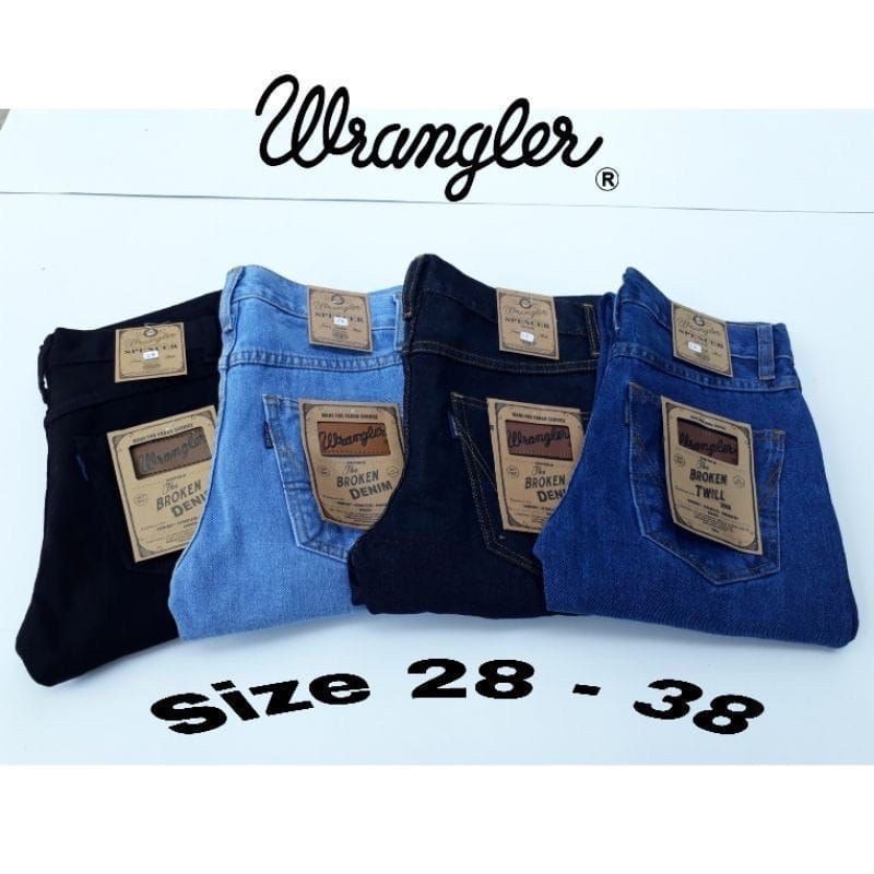 CELANA JEANS PANJANG STANDAR/REGULER FIT SIZE 27_32