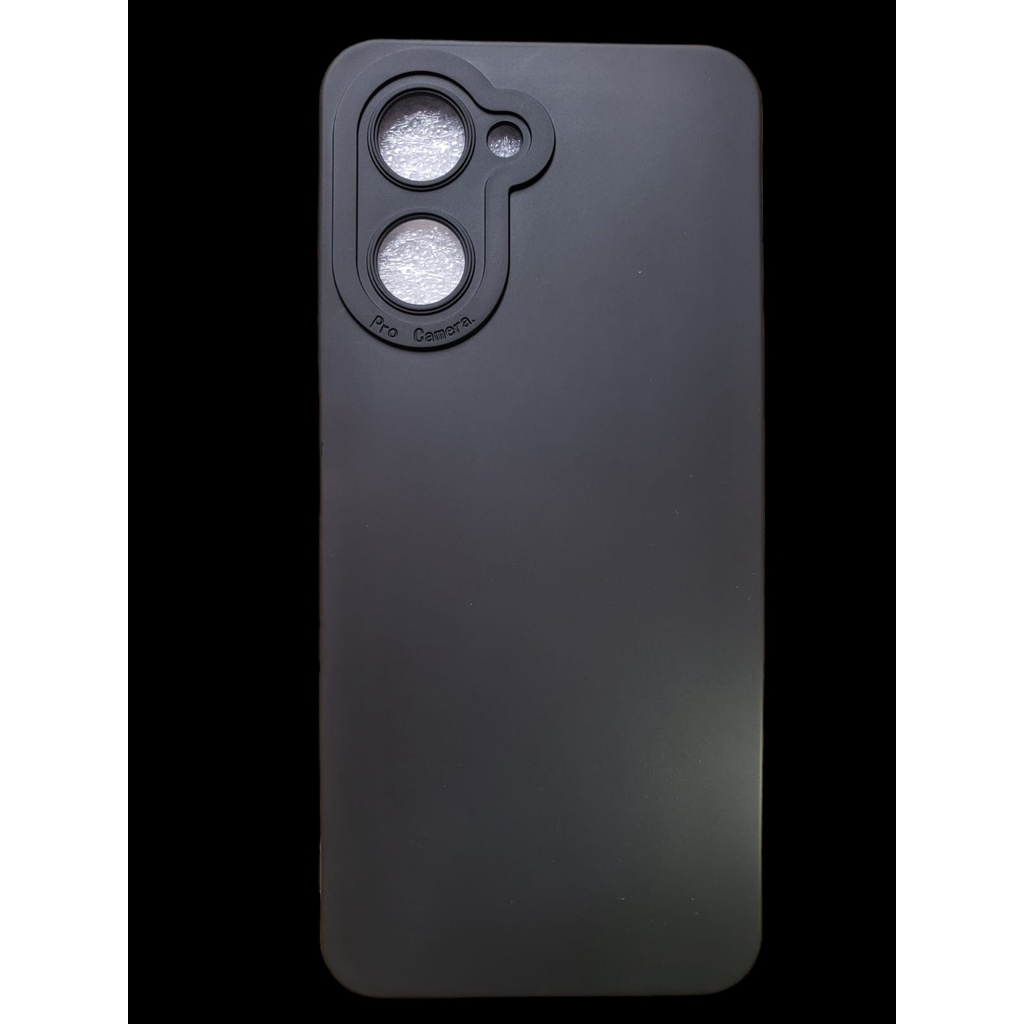 CASE REALME C55 NFC C33 C31 Realme 10 4G C35 NARZO 50 5G NARZO 50A PRIME SOFTCASE SLIM MATTE PREMIUM BLACK PROTECT CAMERA