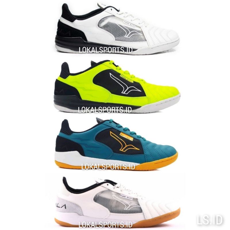 SALE 35% Sepatu Futsal Calci Bomsala Beyonder White - Calci Bomsala Anchor -
