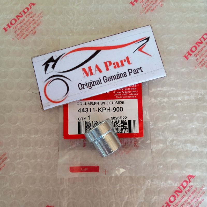 COLLAR BOSH BOS BUSH RODA BAN DEPAN KARISMA SUPRA X 125 REVO KHARISMA ORIGINAL 44311KPH900