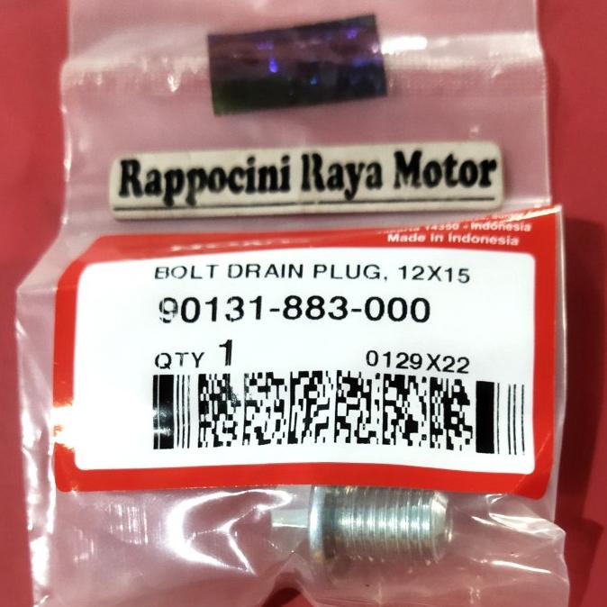 Silahkan Order] BAUT PEMBUANGAN OLI ORI BEAT / SCOOPY / SPACY / VARIO