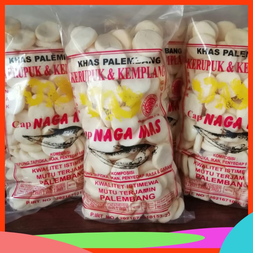 

KEMPLANG KERUPUK MINI KHAS PALEMBANG NAGA MAS 1 KILOGRAM