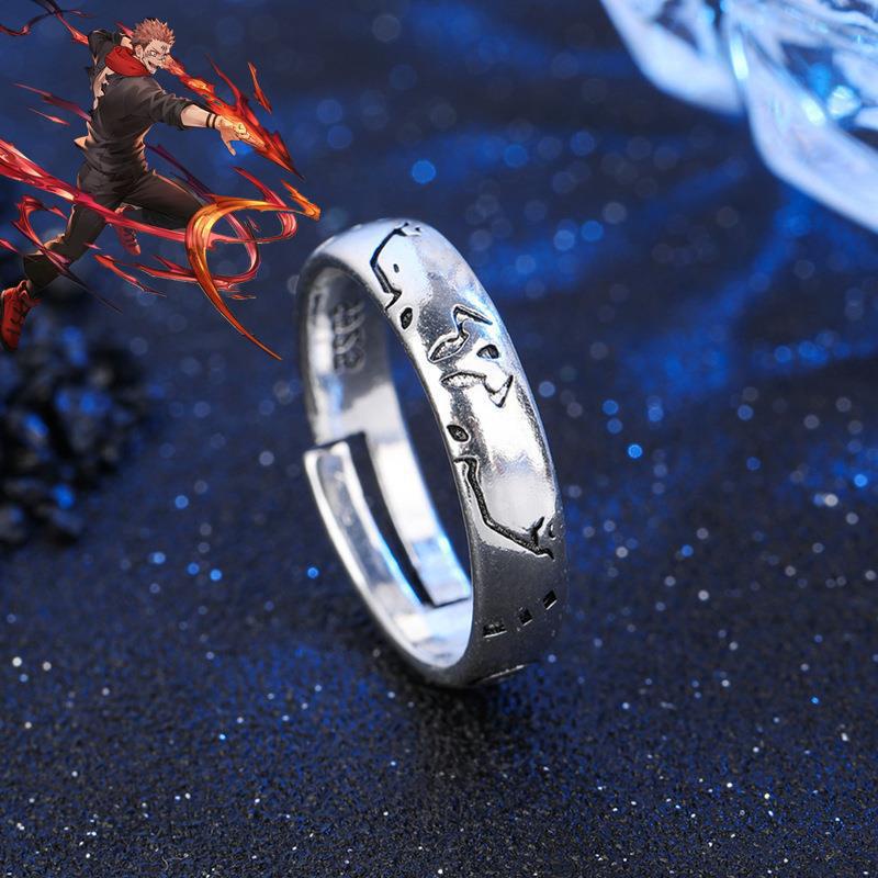 Cincin Model Dua Sisi Desain King of the Damned