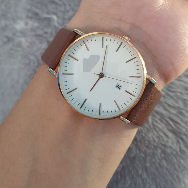 jam tangan pria simple elegan casual modis