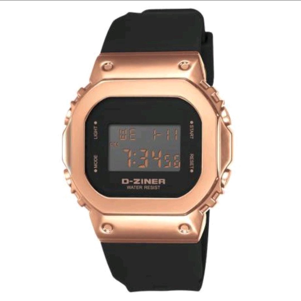 NEW!!!! ANTI AIR RUBBER JAM TANGAN PRIA WANITA DZINER 8300 DIGITAL ORIGINAL - JAM TANGAN DIGITAL D-ZINER 8300 / DW 5600 METAL KEPALA BESI STRAP RUBBER WATER RESISTANCE 50M - JAM TANGAN FASHION PRIA DIGITAL DW 5600 RUBBER ANTI AIR FREE BOX