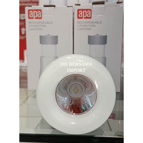 APA Lampu Lentera Darurat Rechargeable 3In1/Lampu Senter/Ring/Emergenc