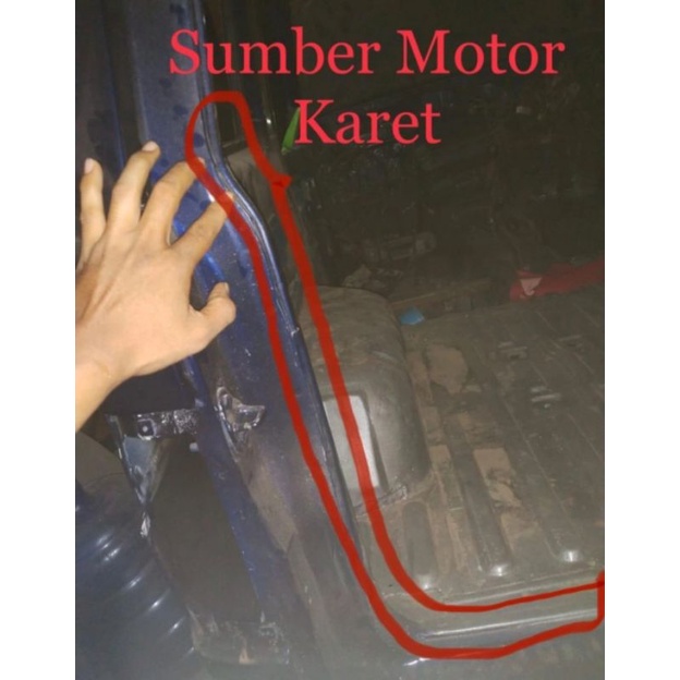 Original Karet Pintu Belakang Daihatsu Taft GT F70 Taft Rocky Hiline Ranger