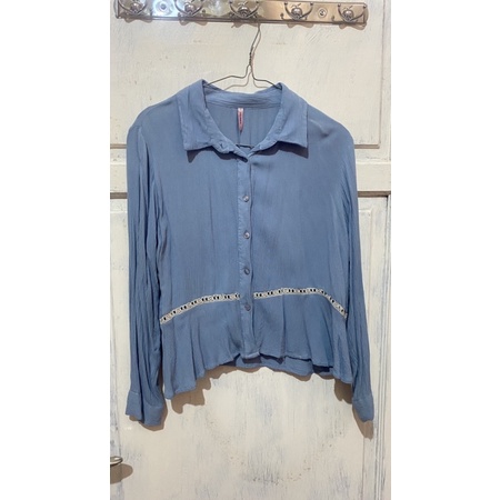 Blouse Wanita Colorbox Biru