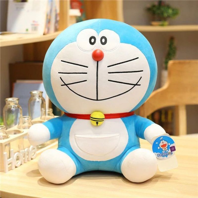 BONEKA DORAEMON BESAR GIANT SUPER JUMBO 1 METER SNI KADO ULANG TAHUN TEMAN PACAR