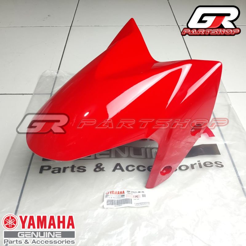 SPAKBOR DEPAN MERAH FERRARI 2DP-PE NMAX OLD ORIGINAL YAMAHA SLEBOR ORI YGP MERAH CABE