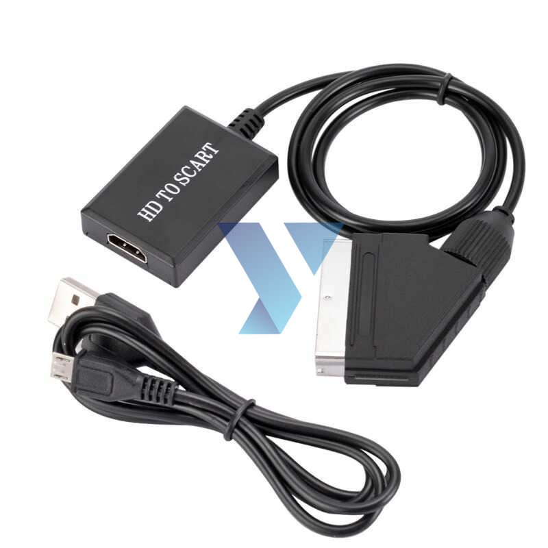 EZY Video Adapter Converter HDMI ke SCART 1080P ( Al-Yusi )