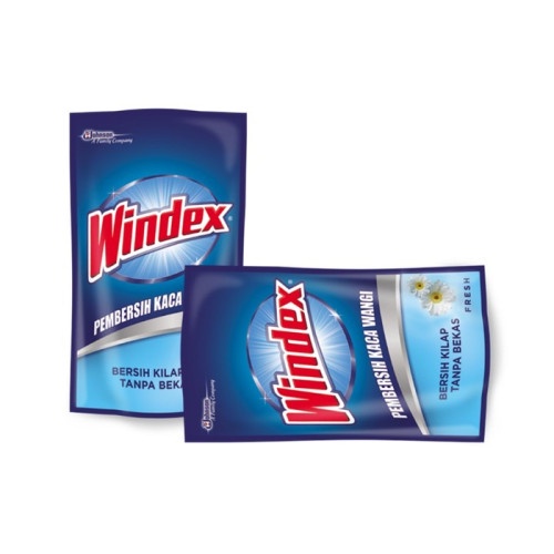 PEMBERSIH KACA WANGI WINDEX 800 ML GLASS CLEANER POUCH REFILL