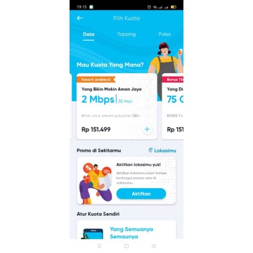 Kartu byU 2Mbps atau unlimited
