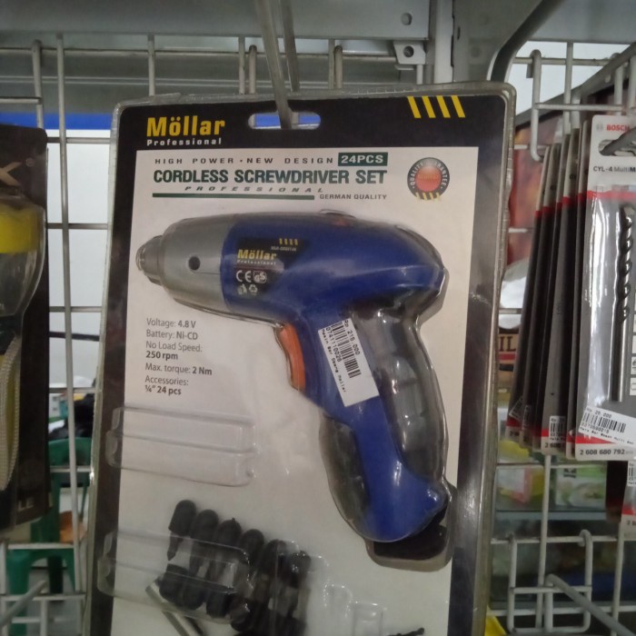 Obeng Bor Obeng Mollar 24 Pcs