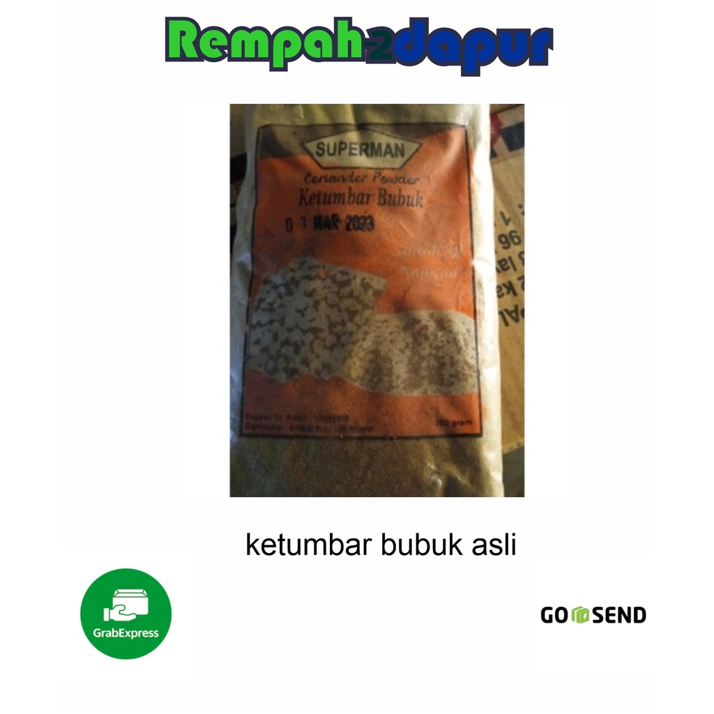 

ketumbar bubuk asli 250 gr
