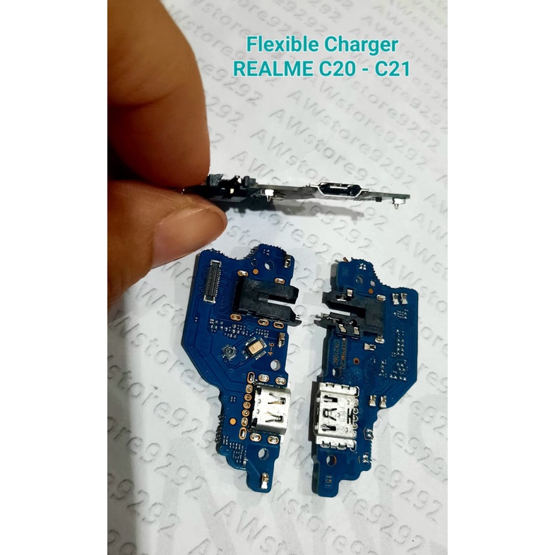 Flexible Fleksibel Konektor Charger Papan PCB Con Cas REALME C20 / C21