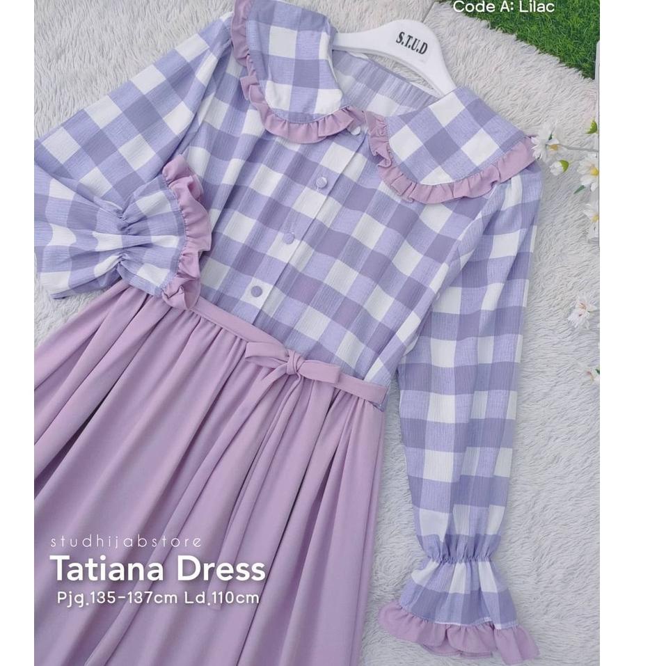 Harga Spesial Baju Gamis Muslim Dewasa / Tatiana Dress / Baju Wanita Korea / Dress Muslim Dewasa / G