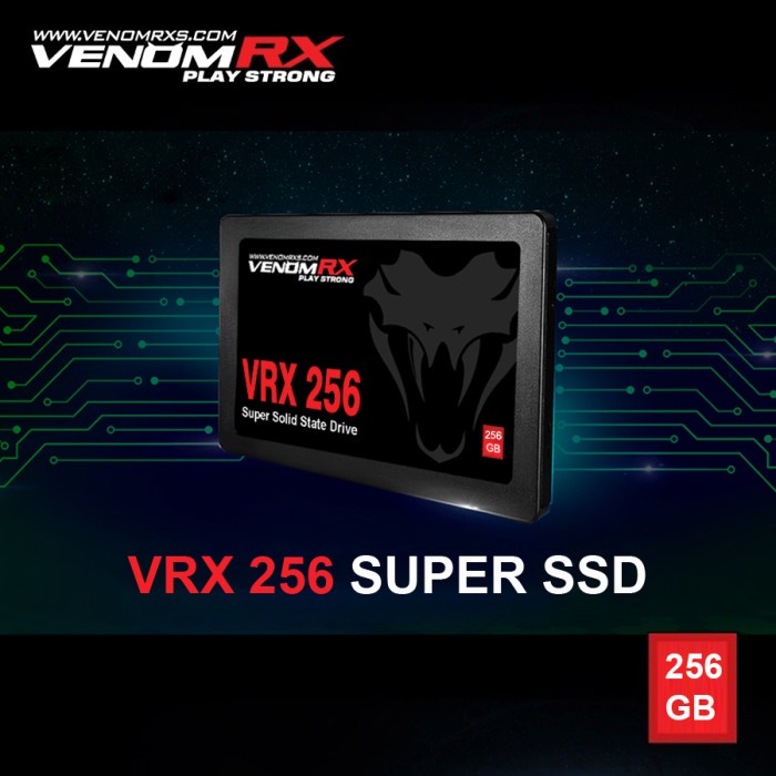 VenomRX Super SSD 256 GB