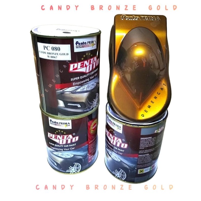 Cat Candy Pu Bronze Gold / Cat Candytone PU Bronze Gold / Cat Candytone PU emas / cat candy PU emas 