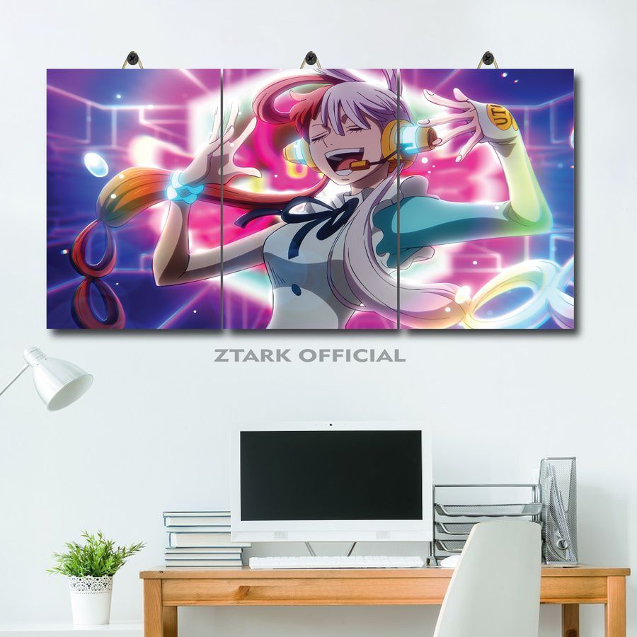 61-80 PAJANGAN RUANG LAW SHANKS KAIDO ONE PIECE 60X30 MULTI PANEL ZIUTF/DQJKU/ PAJANGAN DINDING ANIM