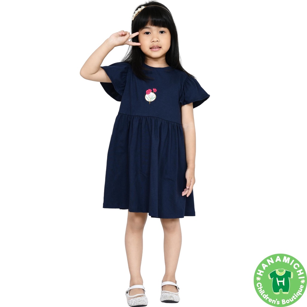 Hanamichi ZENA Dress Anak Premium Lengan Pendek Balita