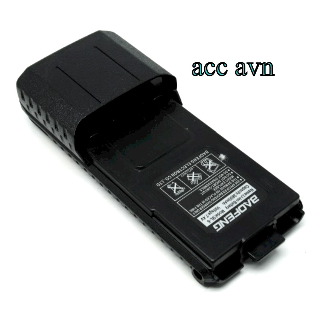 Taffware Walkie Talkie Extended Baterai 3800mAh Pofung Baofeng