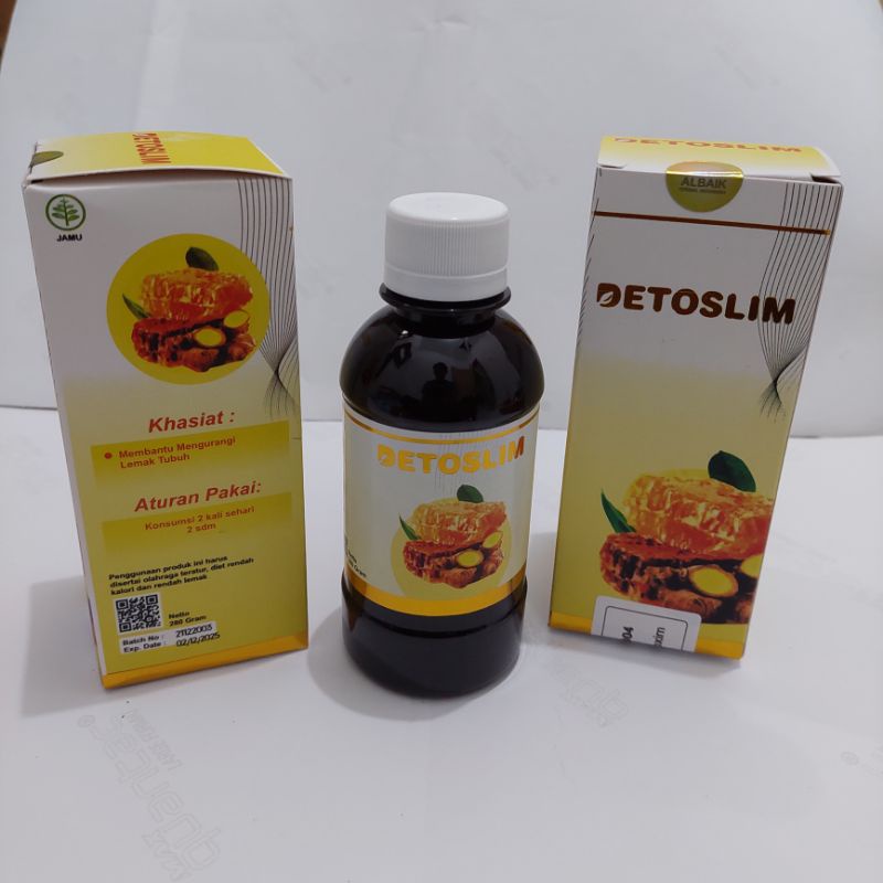 madu pelangsing herbal original detoslim detoxlim asli madu diet murni peluntur lemak