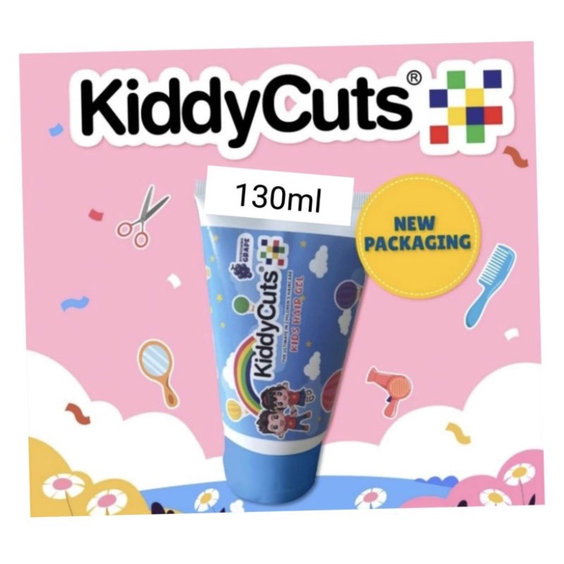 Kiddy Cuts Hair Gel Exp 2025 - Gel rambut anak aman 130ml
